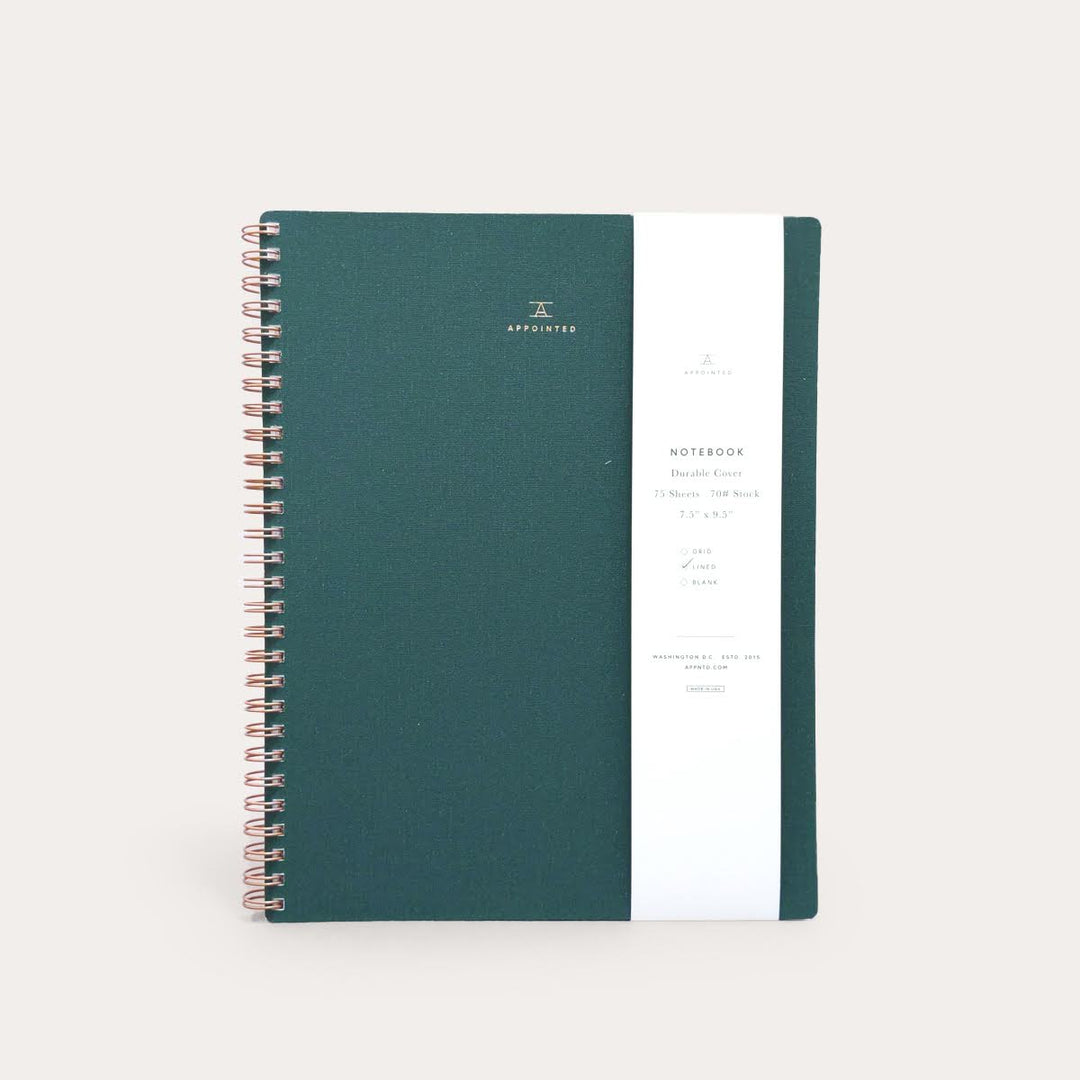 Signature Lined Notebook