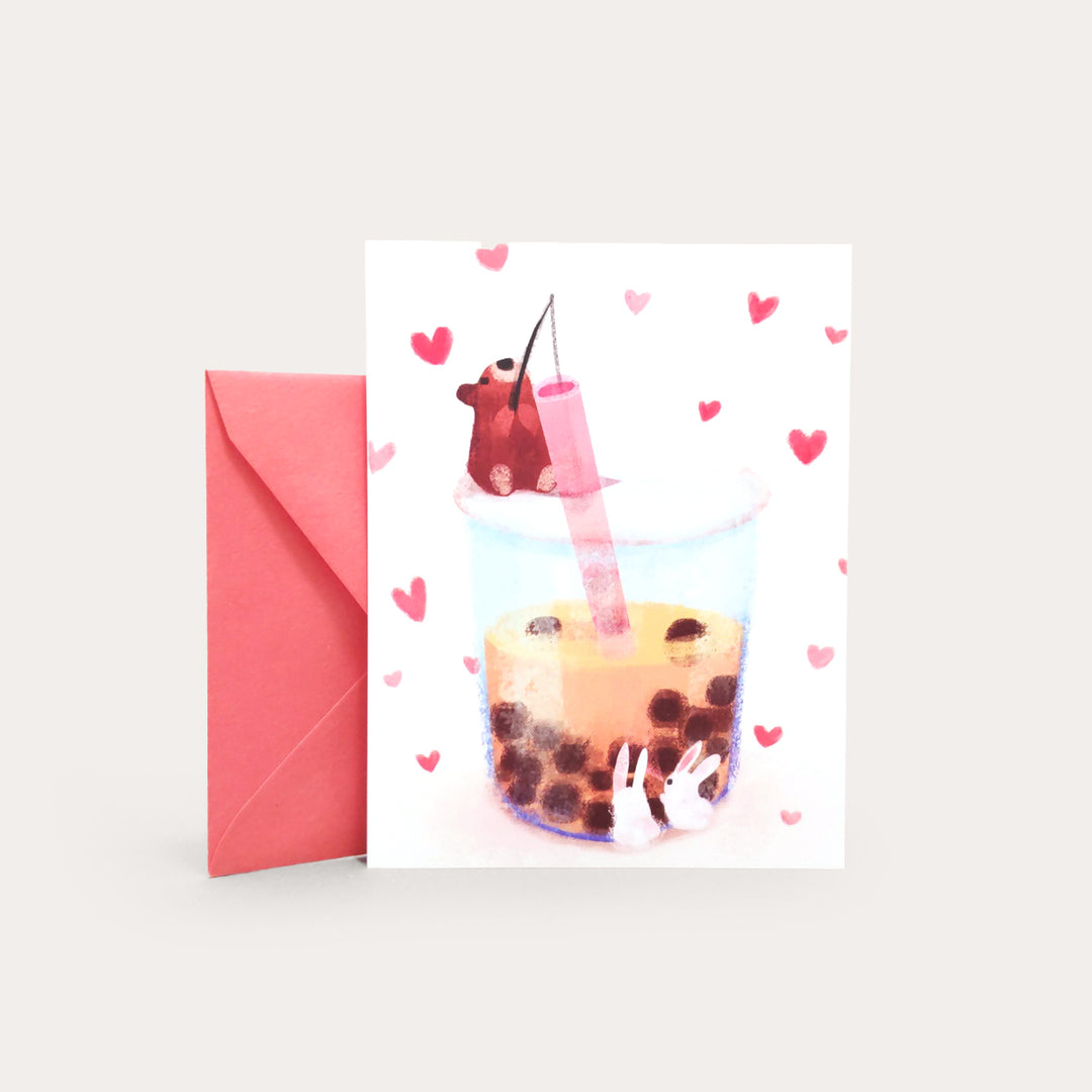 Boba | Greeting Card