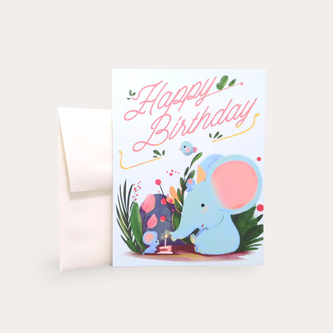 Elephant Birthday | Greeting Card