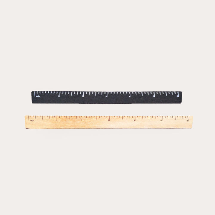 Triangular Wooden Ruler