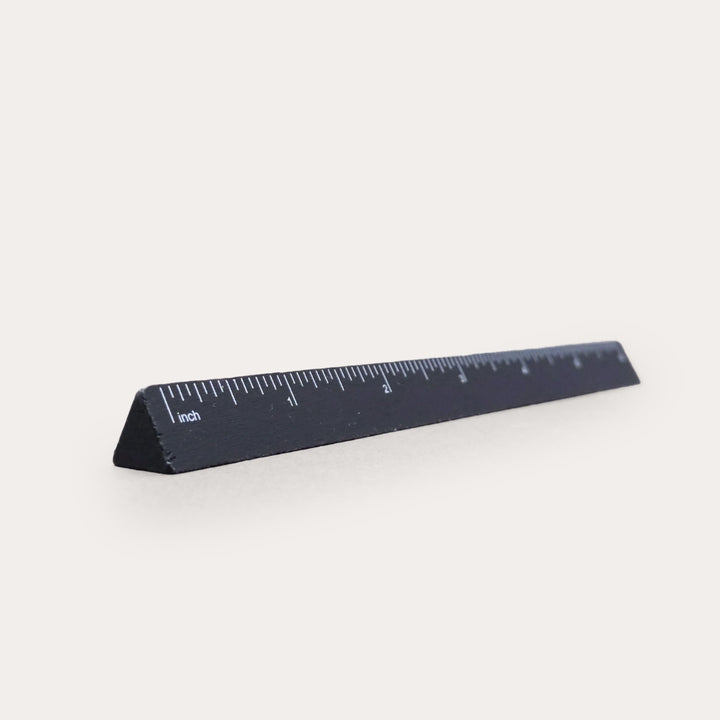 Triangular Wooden Ruler