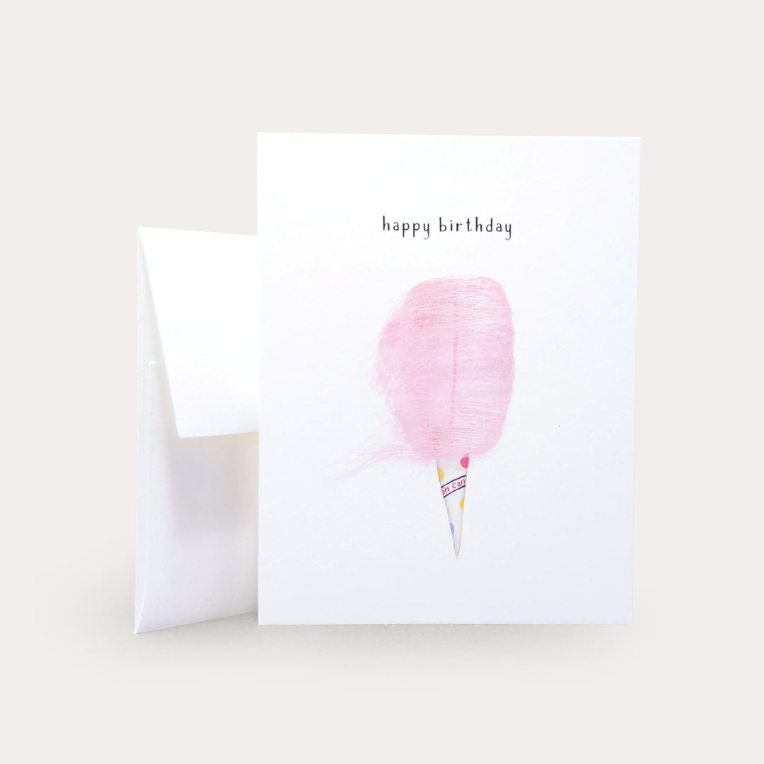 Pink Fluff | Greeting Card