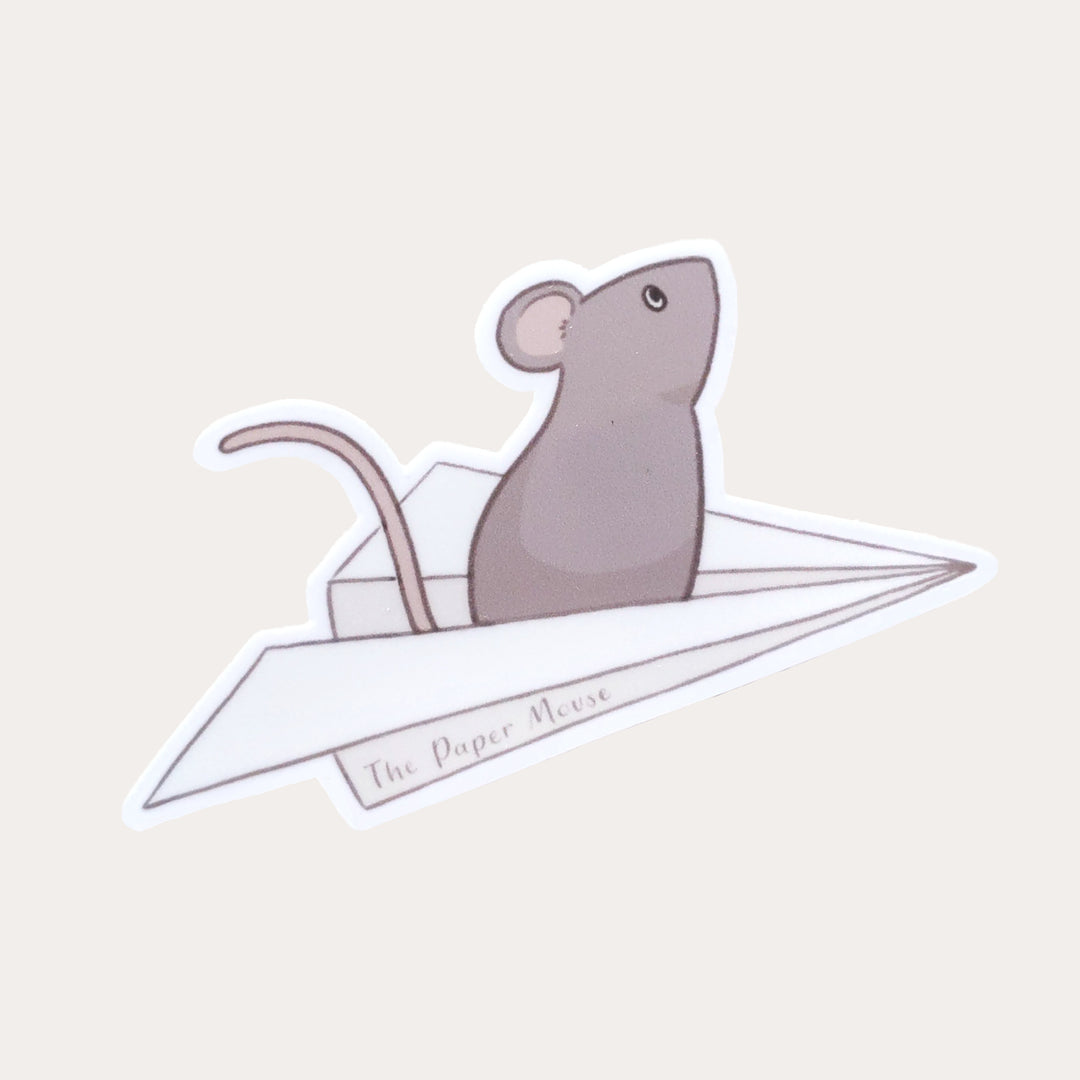 The Paper Mouse | Vinyl Sticker
