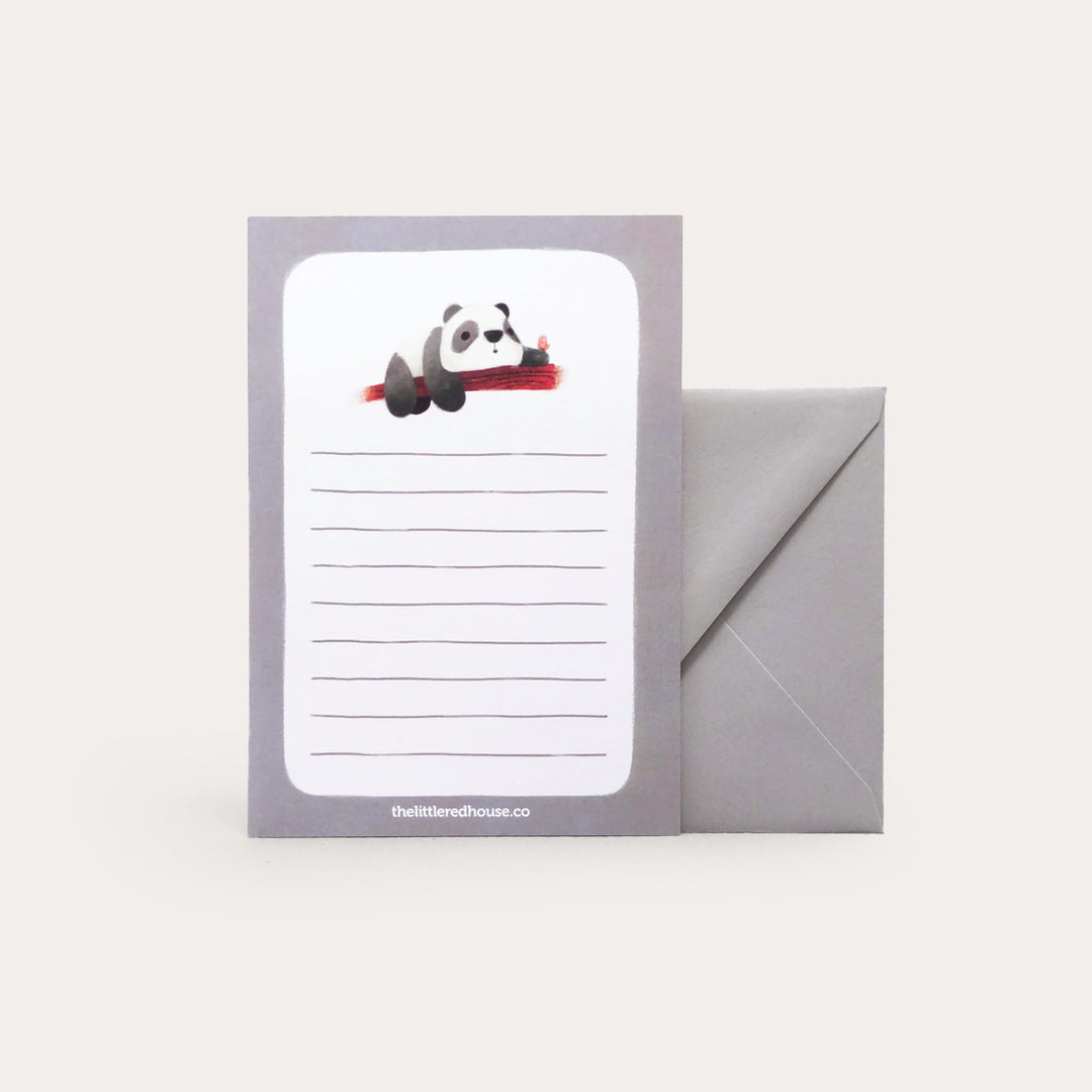 Lazy Panda | Mini Letter Set