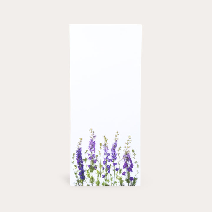 Purple Larkspur | Notepad