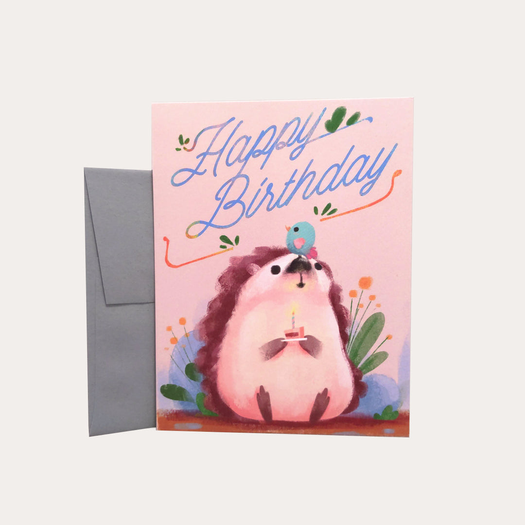 Hedgehog Birthday | Greeting Card