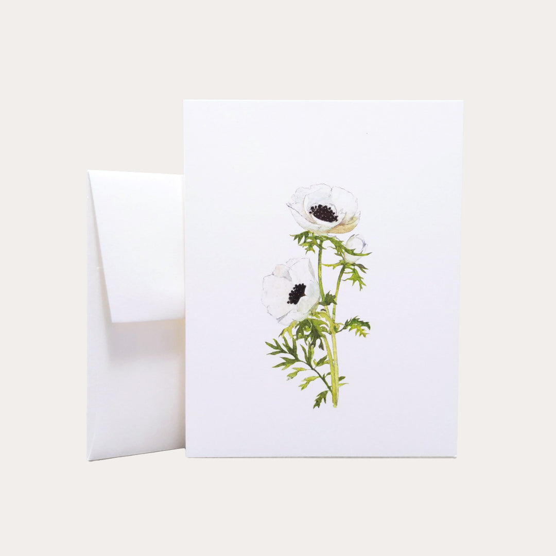 Anemone Blossoms | Greeting Card
