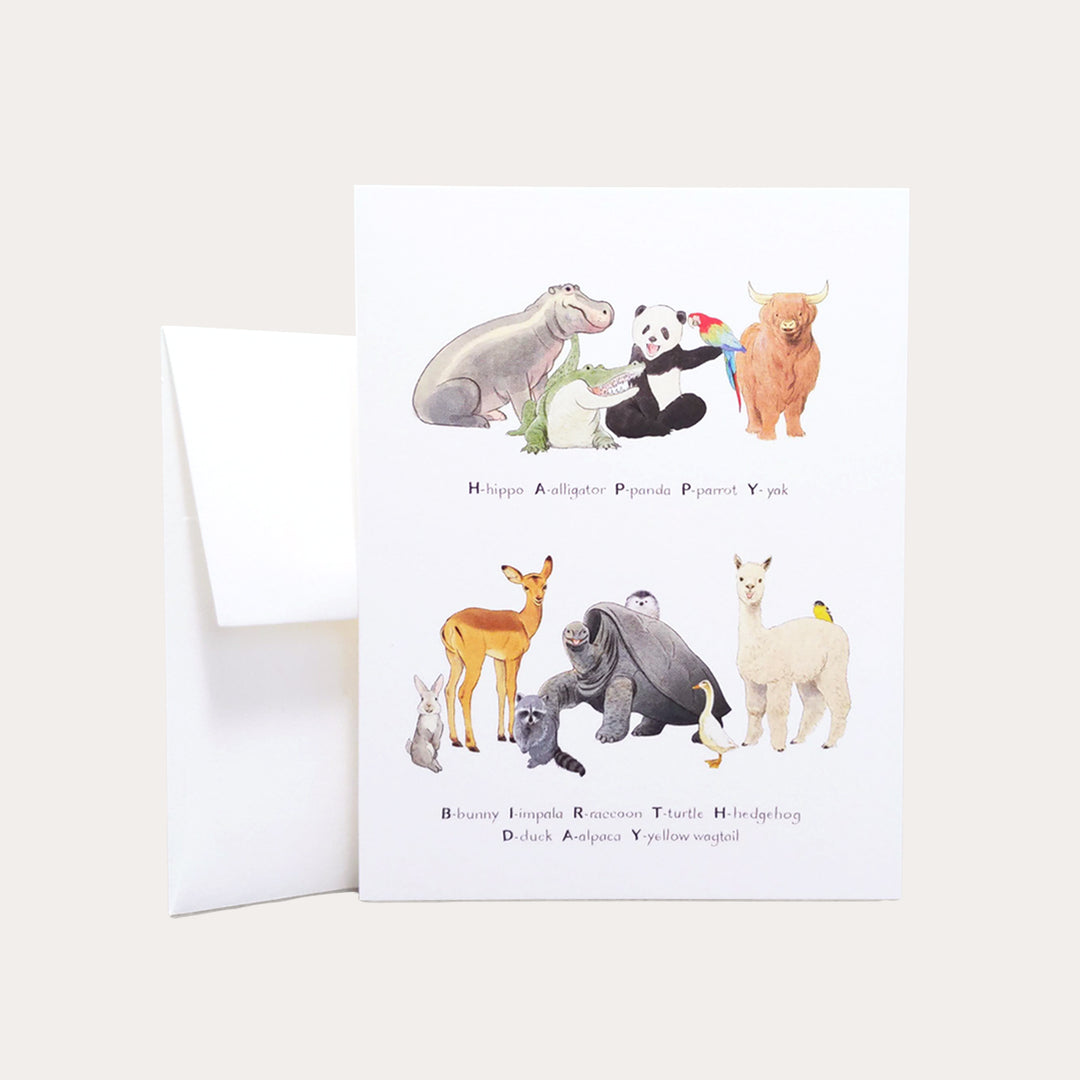 Birthday Zoo | Greeting Card
