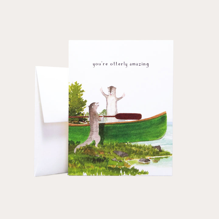 Otter Friends | Greeting Card