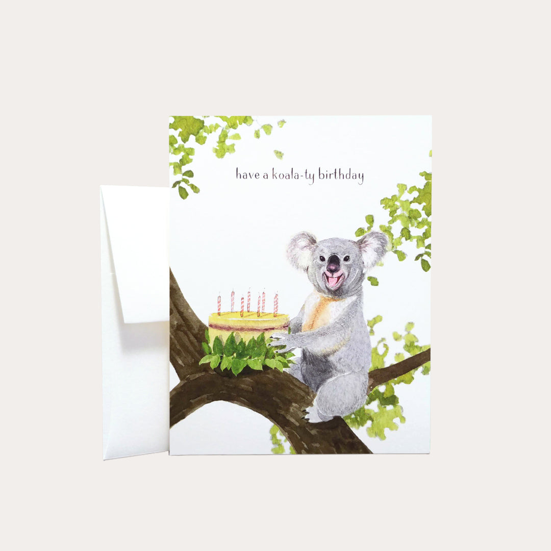 Koala Tree Birthday | Greeting Card
