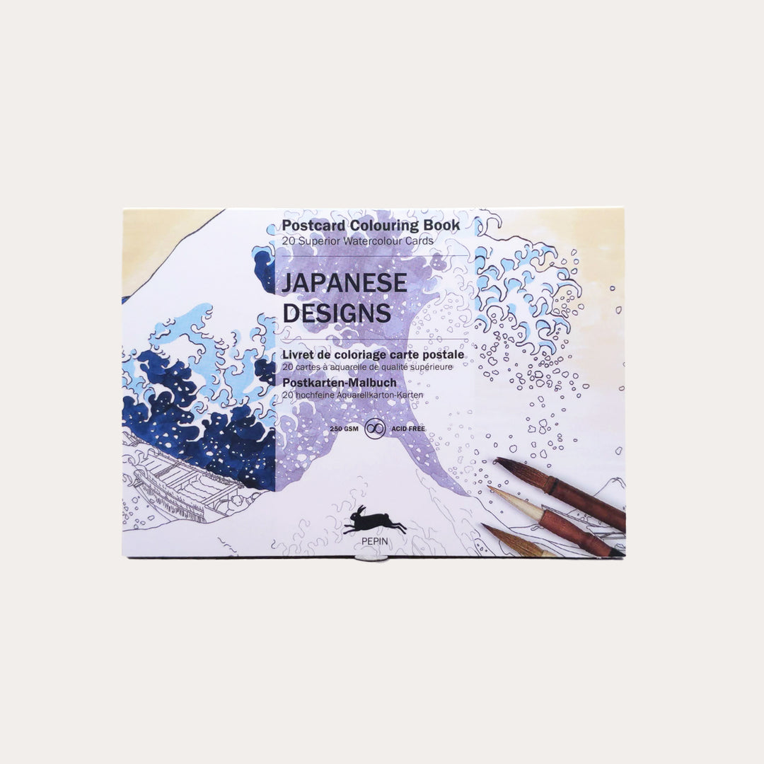 Japanese Designs | Coloring Postcards