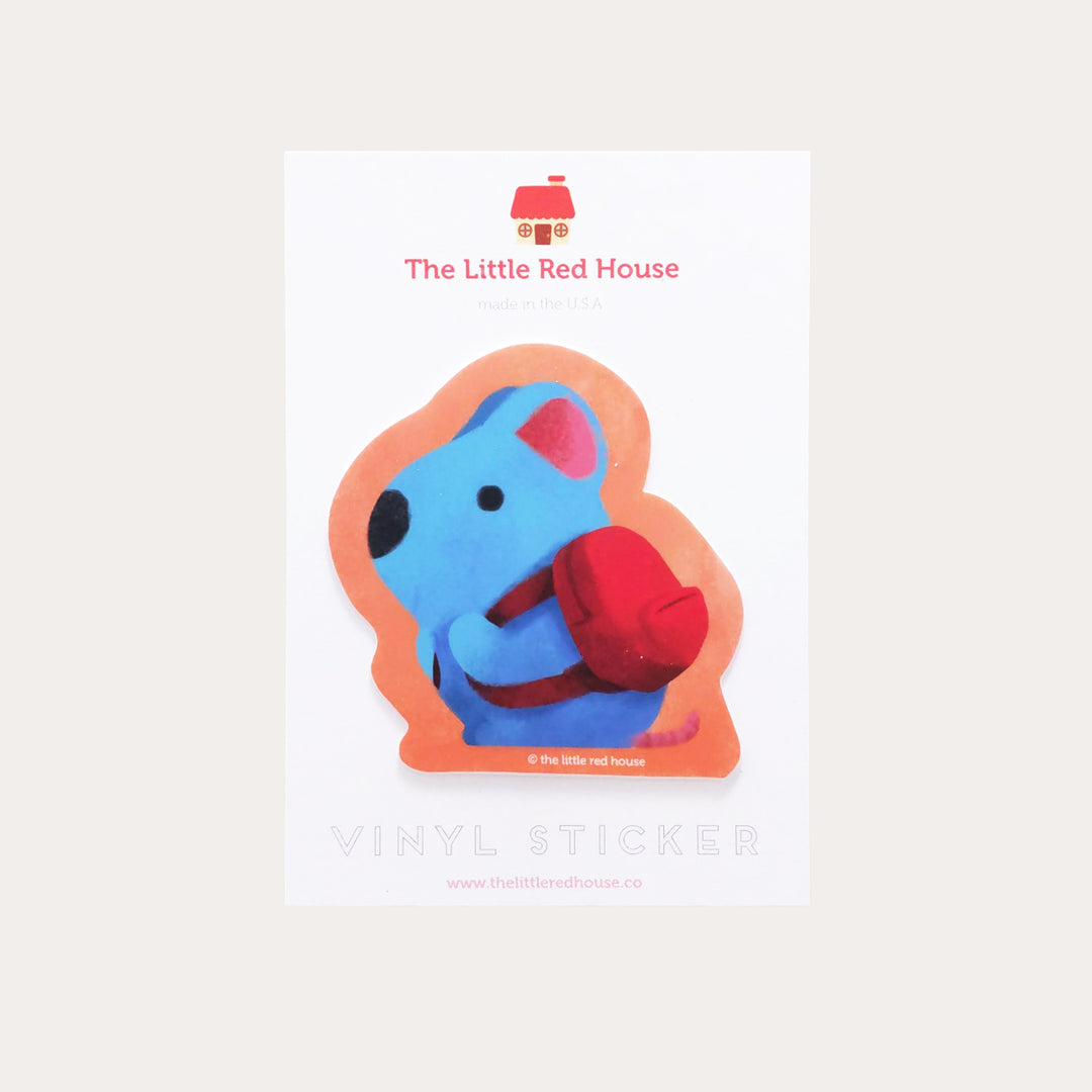 Backpack Mouse | Vinyl Sticker