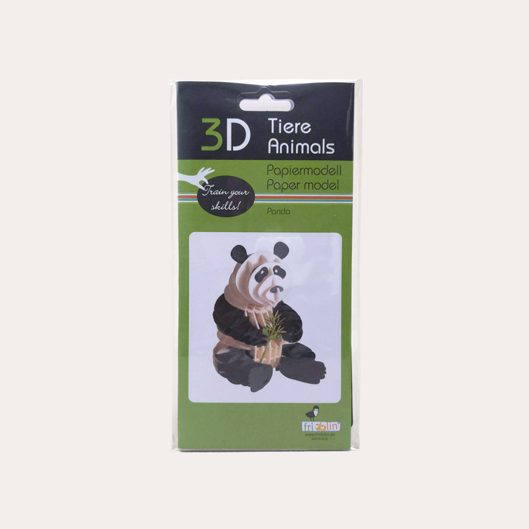 Panda | 3D Paper Model Puzzle