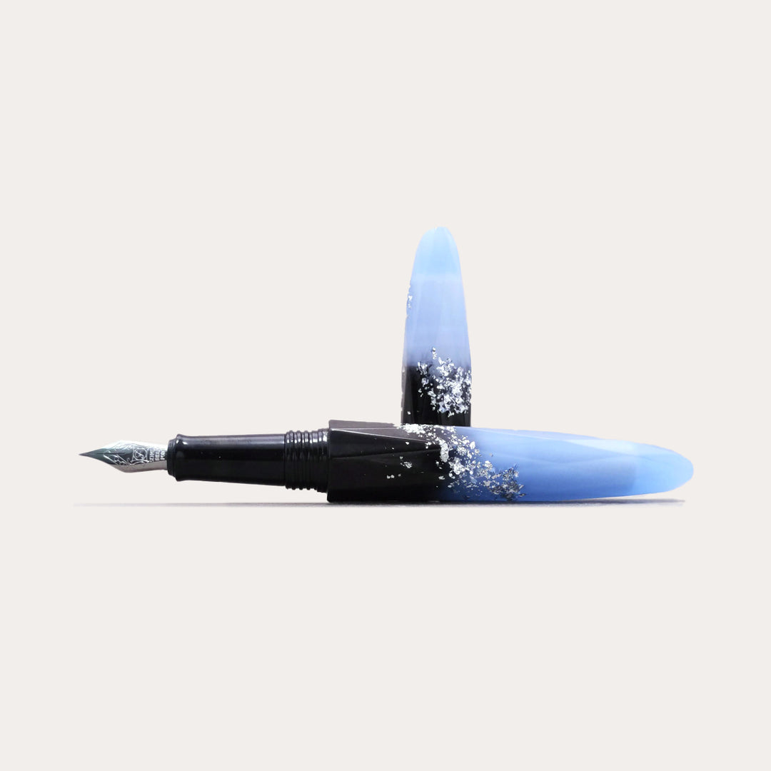 Briolette Fountain Pen | Luminous Blue | Fine