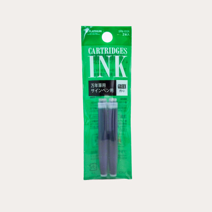 Platinum Fountain Pen Ink Cartridges | 2-Pack