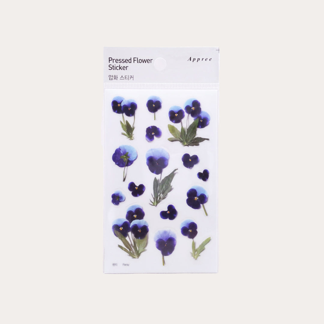 Pansy | Pressed Flower Sticker