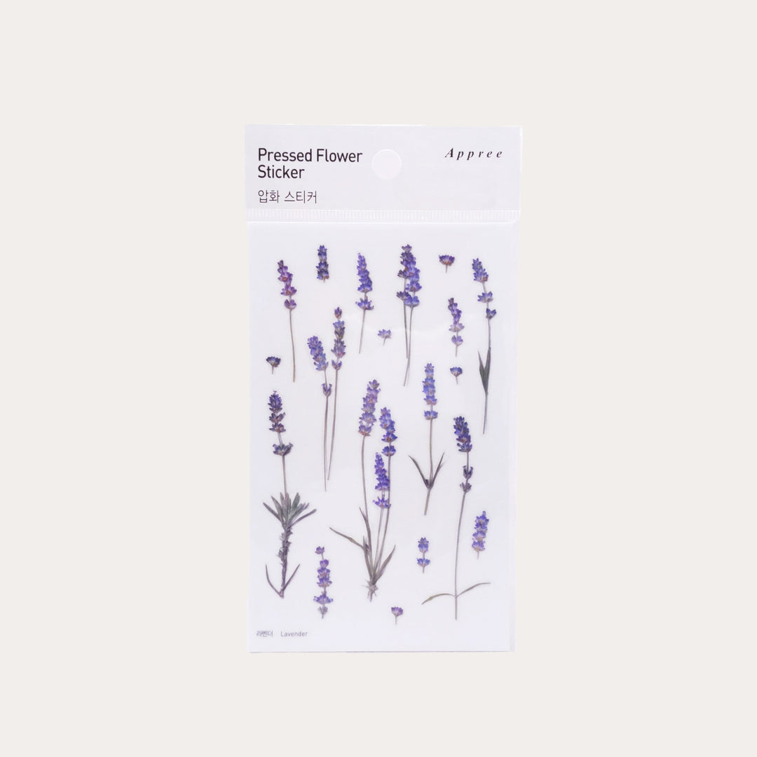 lavender flower stickers Lavender
