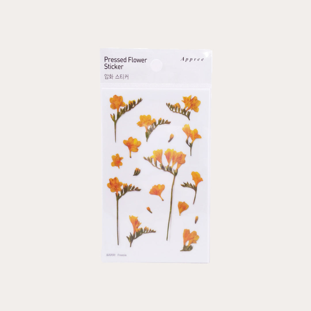 Freesia | Pressed Flower Sticker