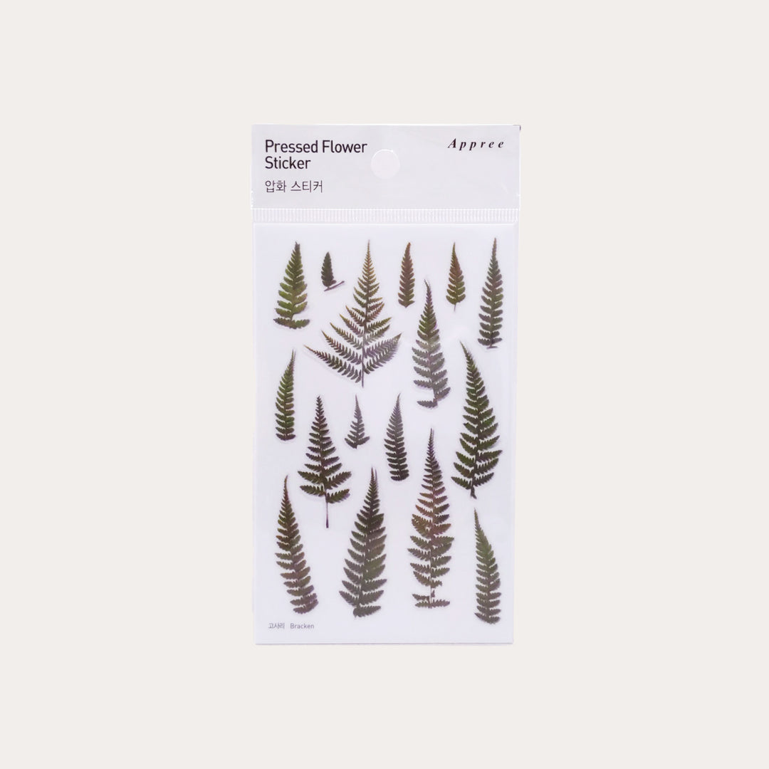 Bracken | Pressed Flower Sticker