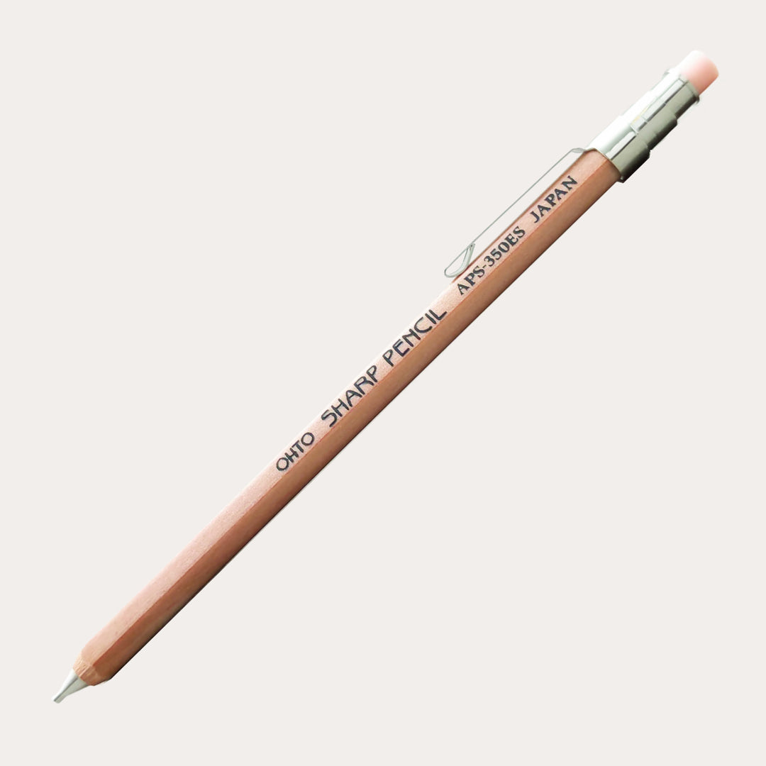 Mini Sharp Wooden Mechanical Pencil 0.5mm