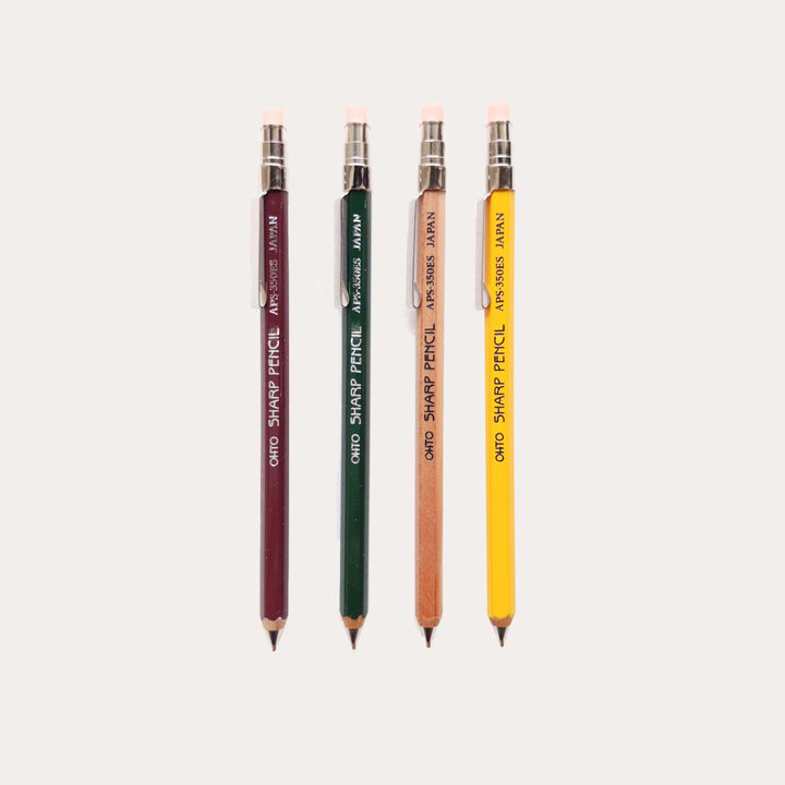 Mini Sharp Wooden Mechanical Pencil 0.5mm