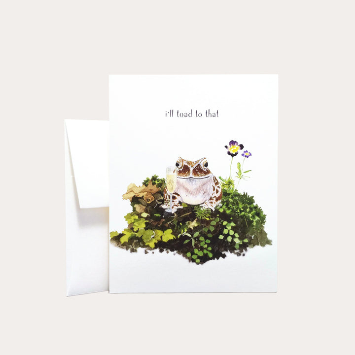 Toad to That | Greeting Card