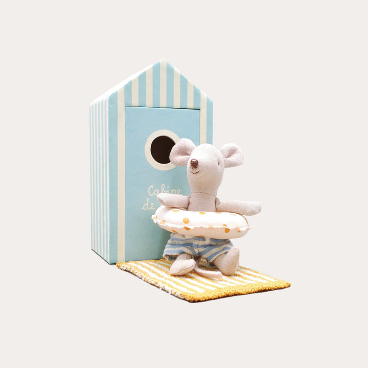 Little Brother Mouse in Beach Cabin