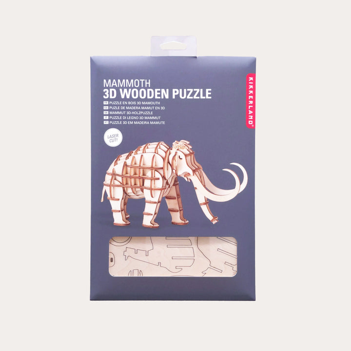 Mammoth | 3D Wooden Puzzle