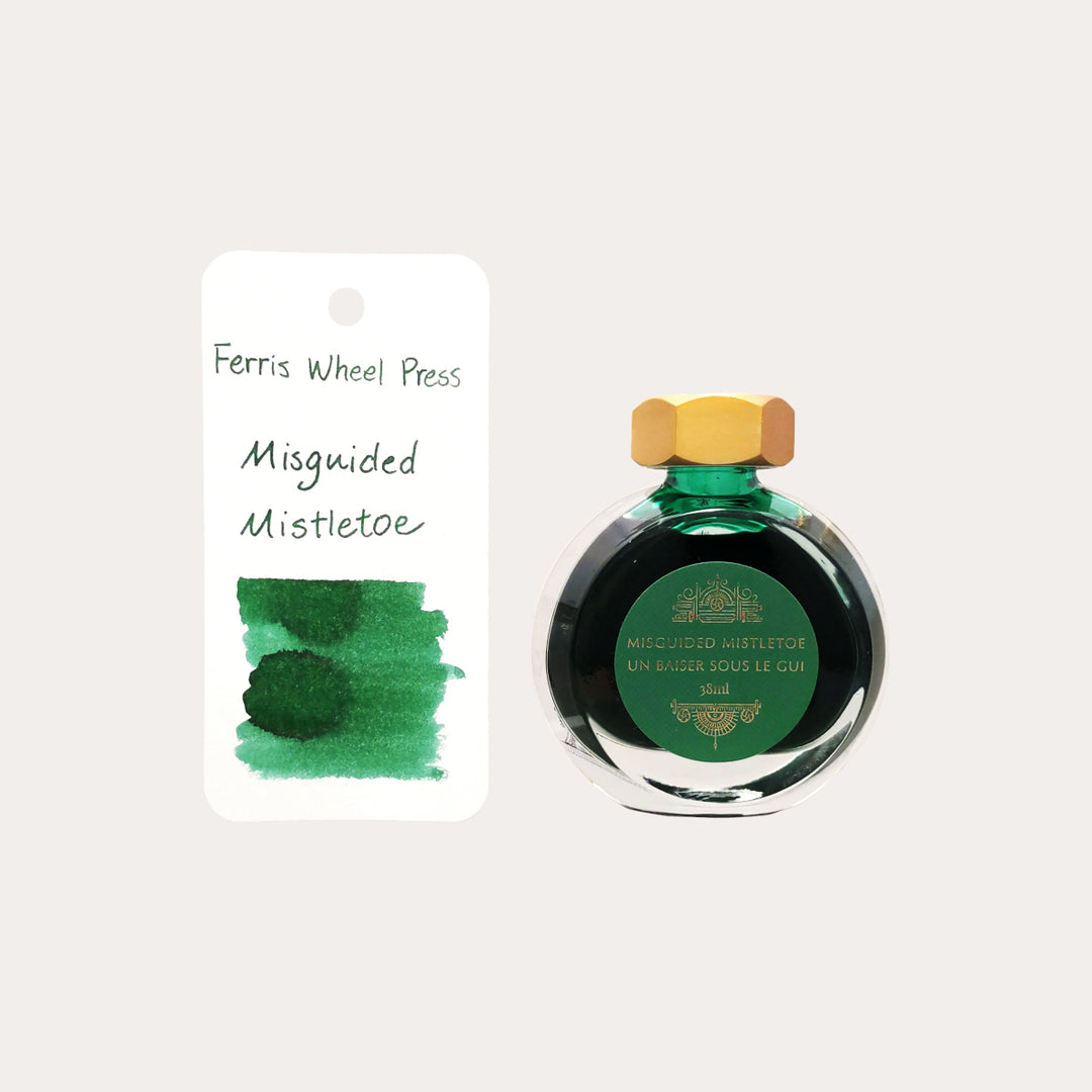Misguided Mistletoe | Fountain Pen Shimmer Ink