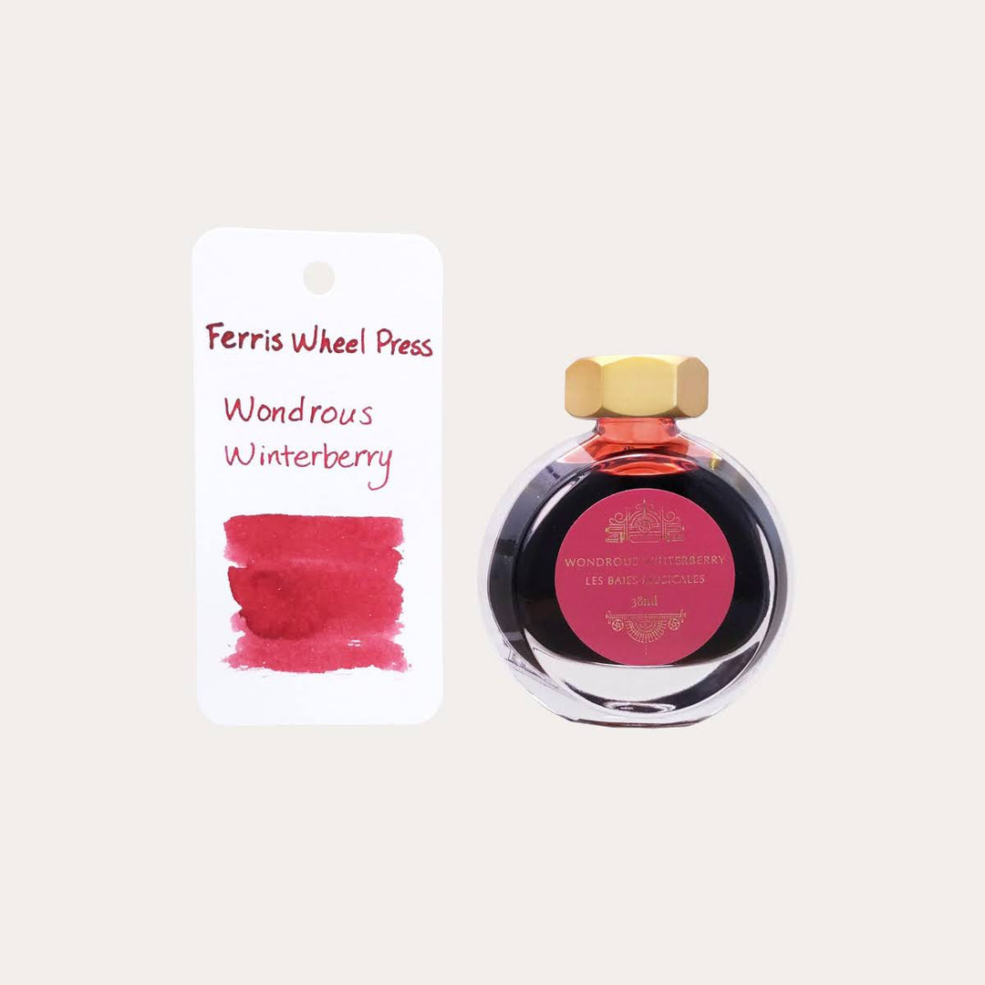 Wondrous Winterberry | Fountain Pen Shimmer Ink