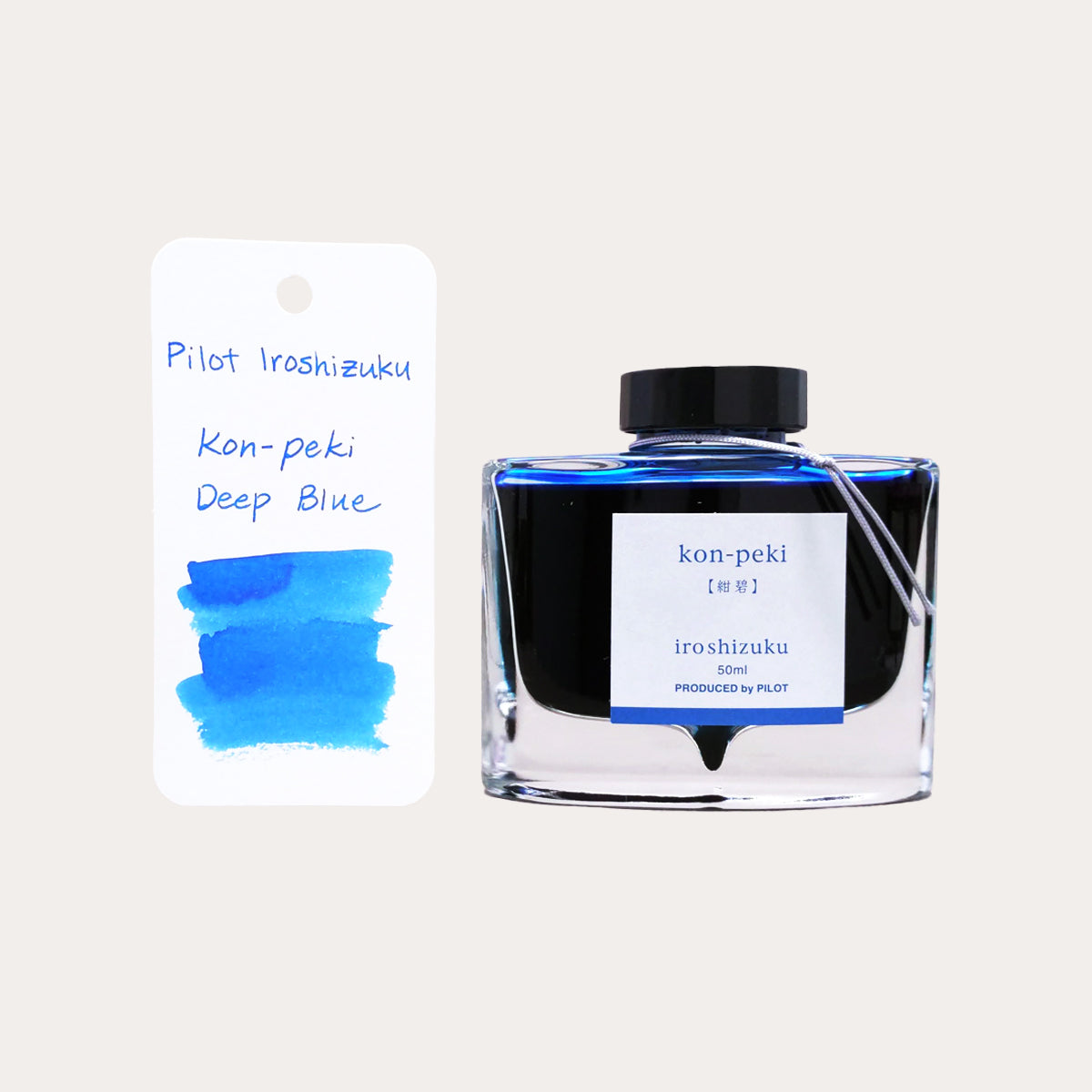 Iroshizuku Kon-peki Deep Blue Ink – The Paper Mouse