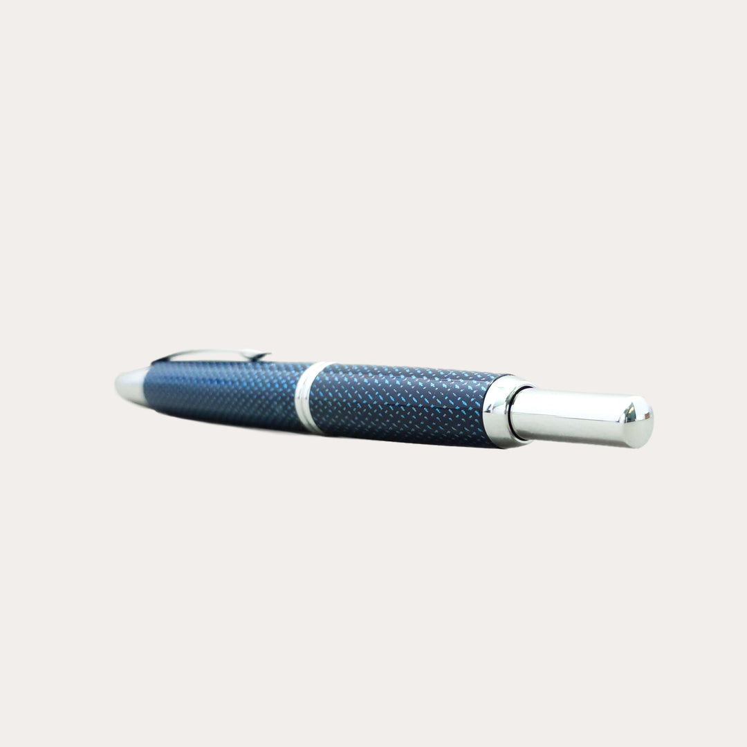 Vanishing Point Fountain Pen | Blue Carbonesque