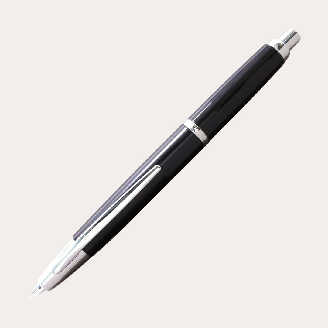 Vanishing Point Decimo Fountain Pen | Black | Fine Nib