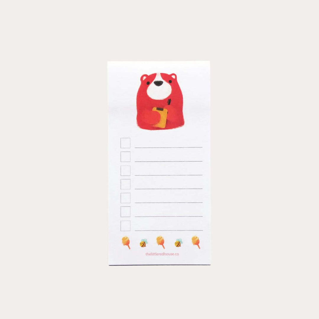 Bear Checklist | Sticky Notes