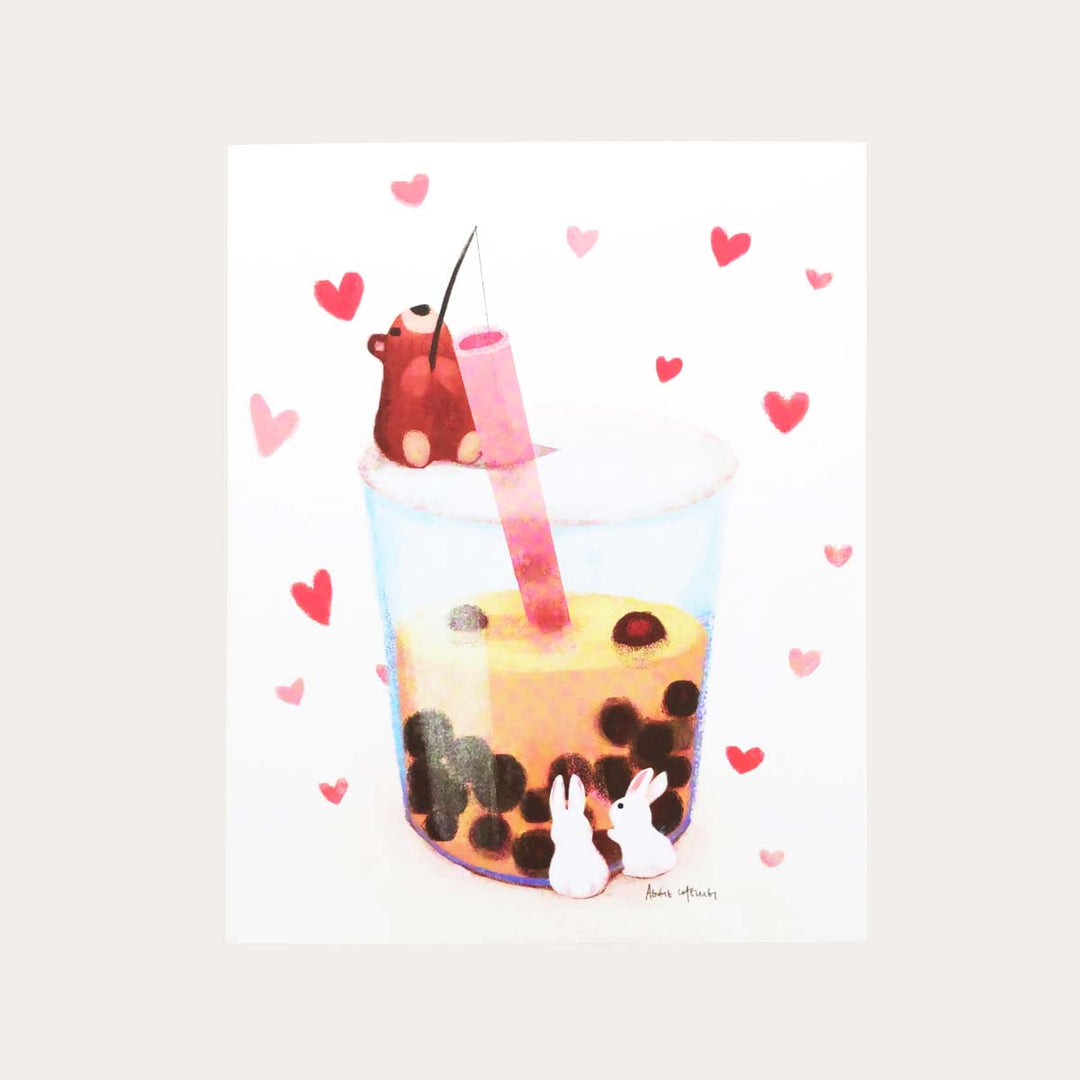 Boba Art Print | Medium