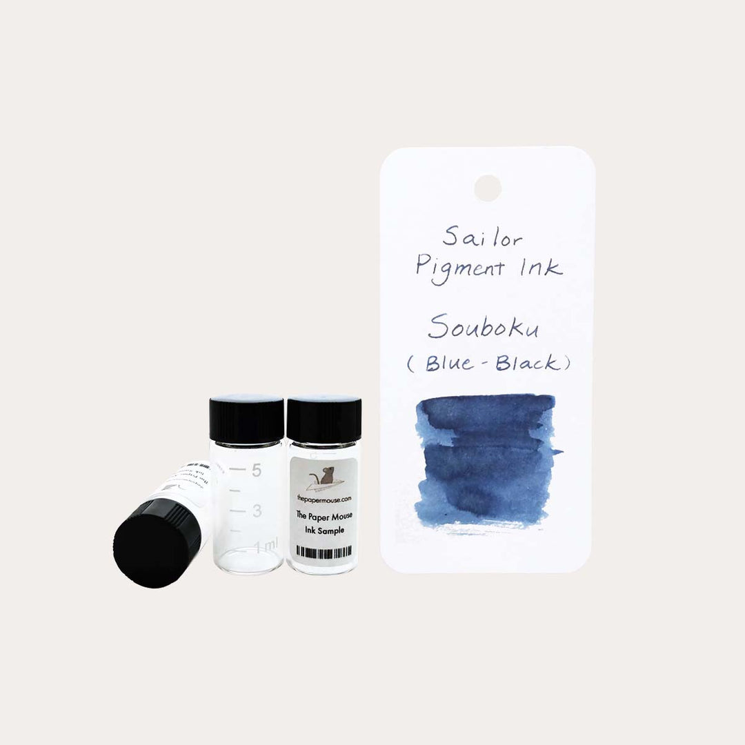 Souboku Pigmented Blue-Black Ink