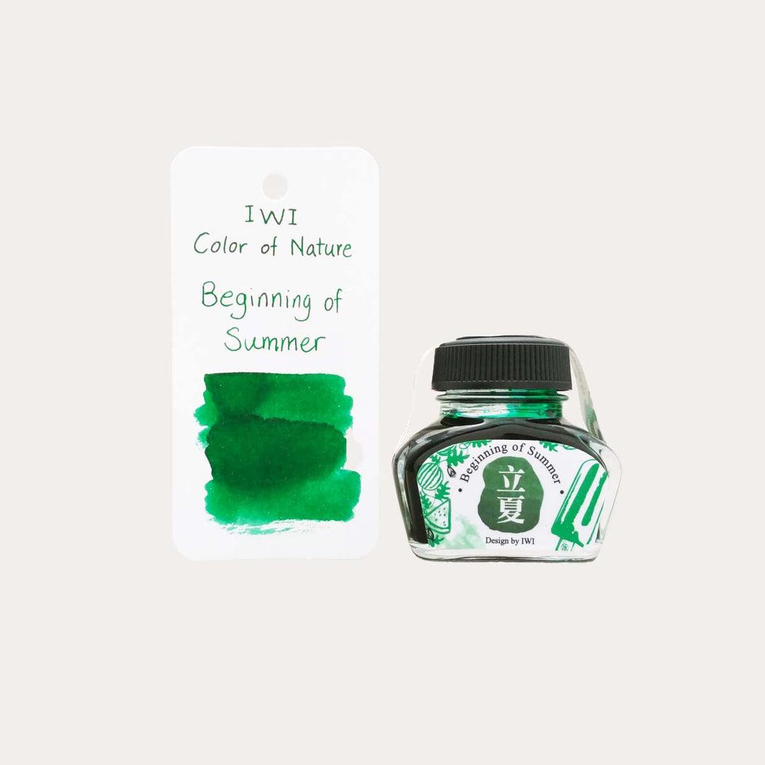 Beginning of Summer | Color of Nature Fountain Pen Ink Beginning of Summer | Color of Nature Fountain Pen Ink