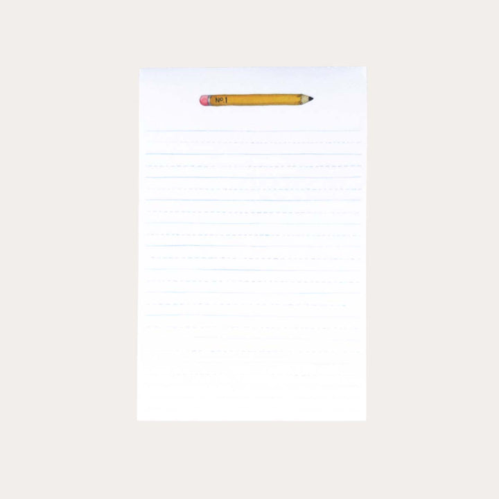 Pencil | Lined Notepad