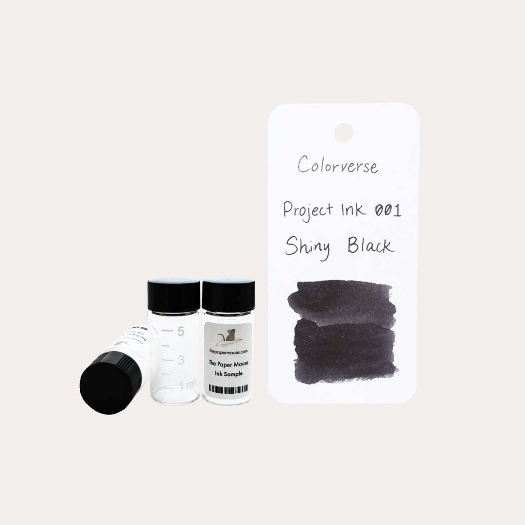 Shiny Black Glistening Project Ink No.001
