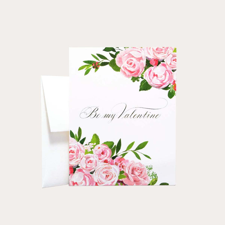 Pink Roses | Greeting Card