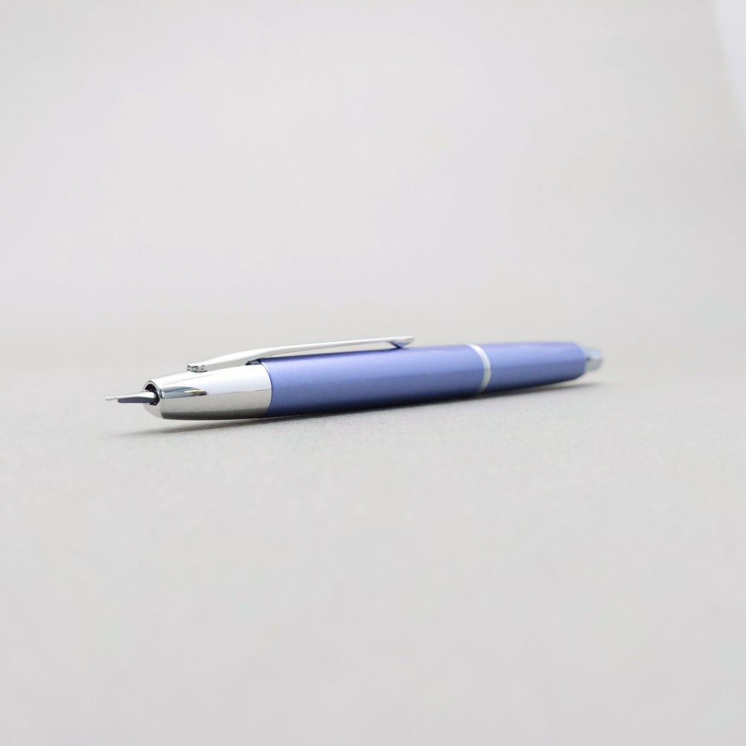 Vanishing Point Decimo Fountain Pen | Light Blue | Fine Nib