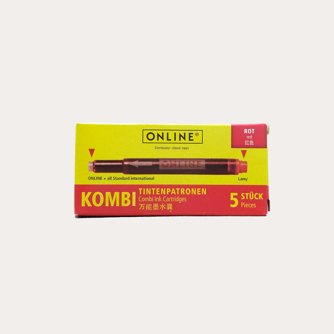 Kombi Dual-End Fountain Pen Ink Cartridges