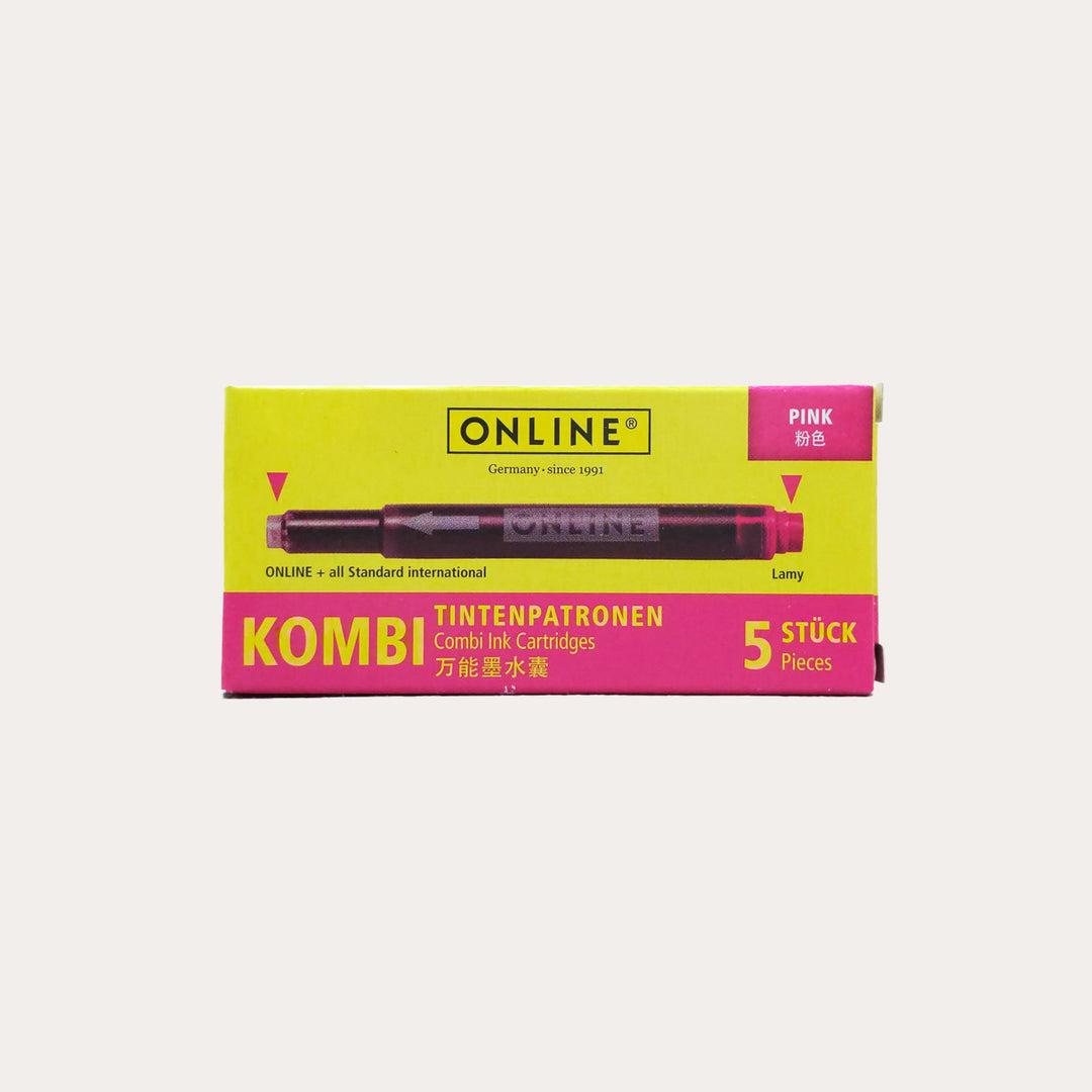 Kombi Dual-End Fountain Pen Ink Cartridges