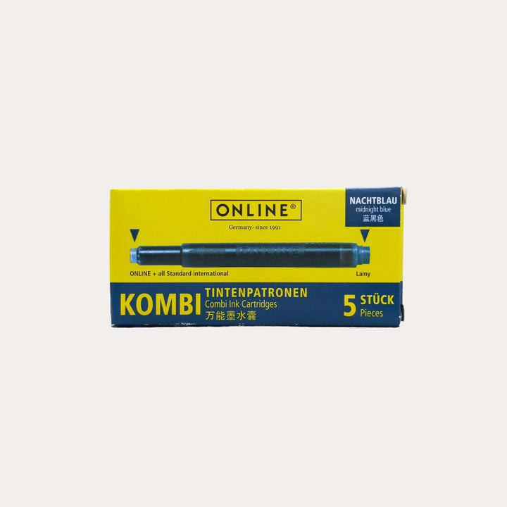 Kombi Dual-End Fountain Pen Ink Cartridges