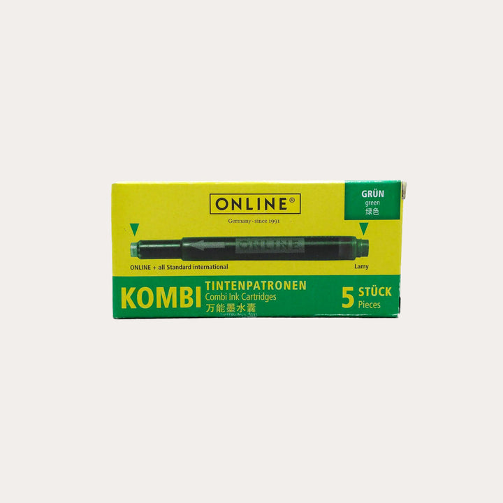 Kombi Dual-End Fountain Pen Ink Cartridges