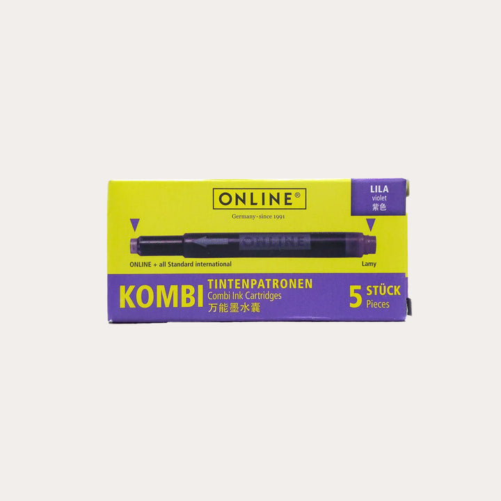 Kombi Dual-End Fountain Pen Ink Cartridges