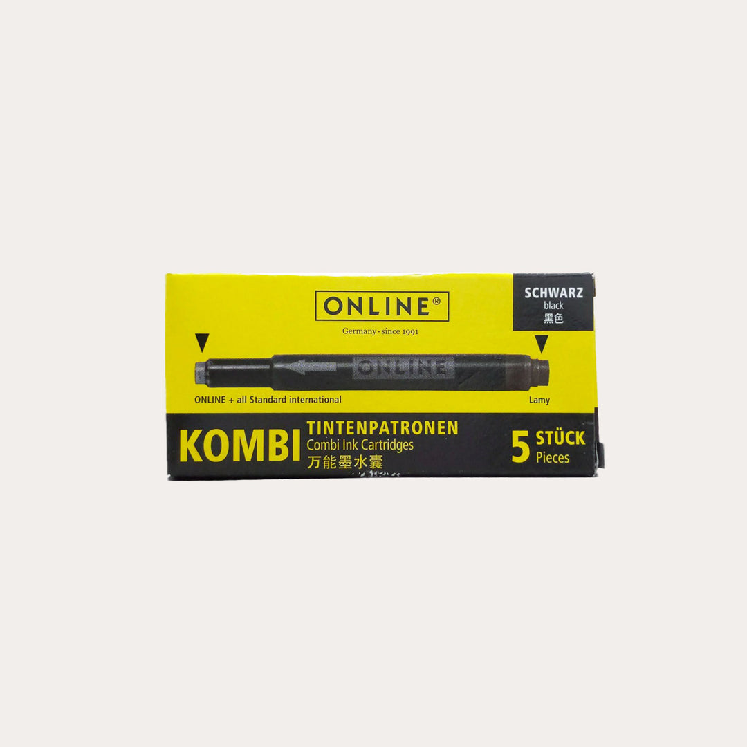 Kombi Dual-End Fountain Pen Ink Cartridges