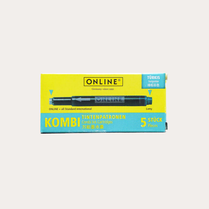 Kombi Dual-End Fountain Pen Ink Cartridges