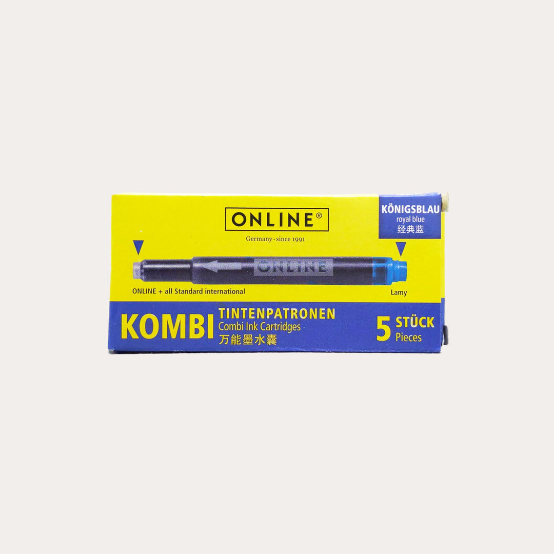 Kombi Dual-End Fountain Pen Ink Cartridges