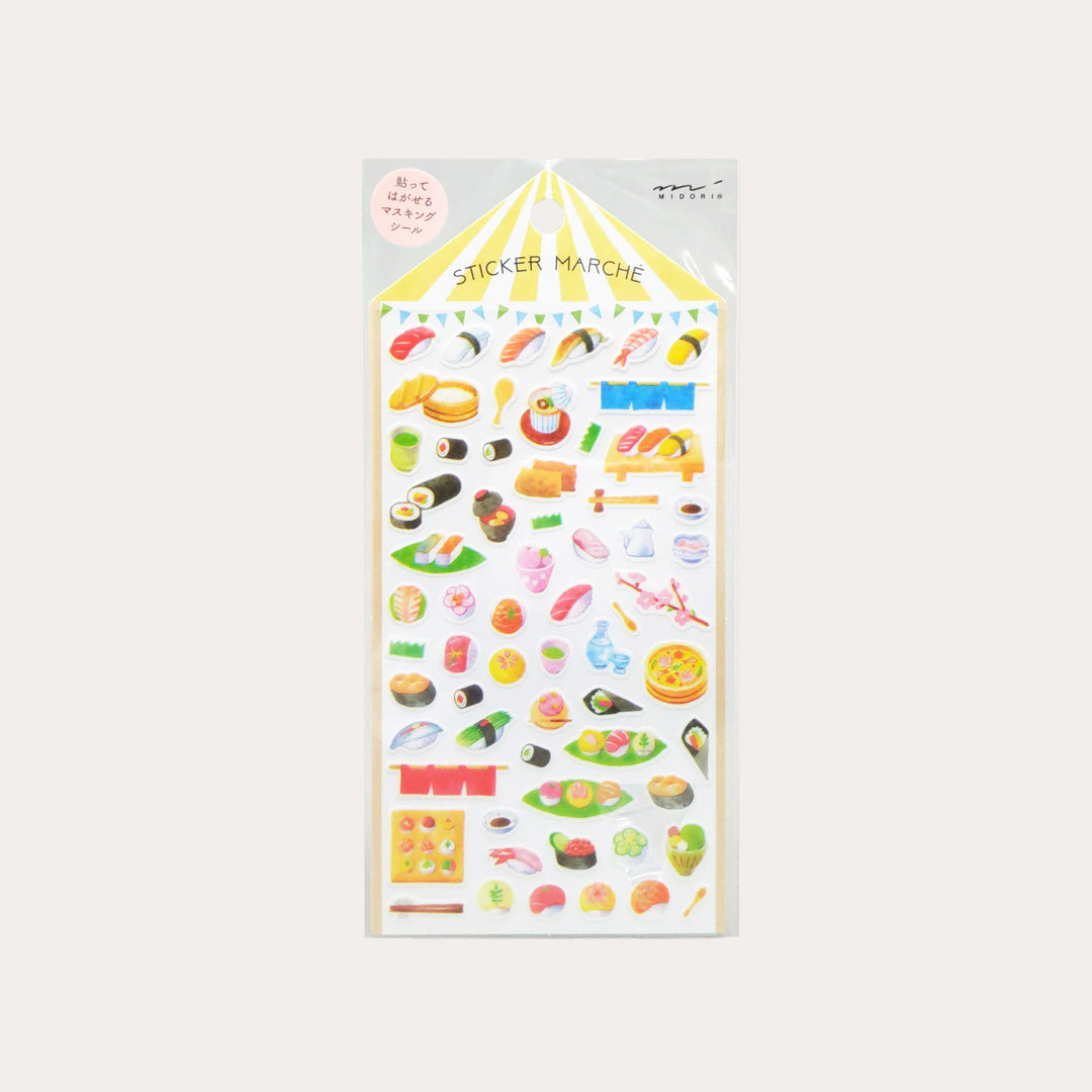 Sushi Sticker Marche